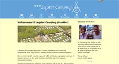 Desktop Screenshot of logstor-camping.dk